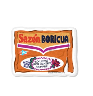 Sazón Boricua Pin